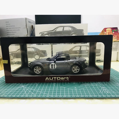 1/18 Scale Mx-5 Roadster Nc Nr-a #01 Die-cast Classic Rare Convertible Model Alloy Collection Racing Car Ornament Hobby Souvenir