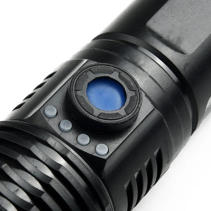 Super Bright LED Scuba Diving Flashlight P50 Underwater Waterproof UCB Rechargeable-Tactical Torch Lamp Spearfishing Lantern