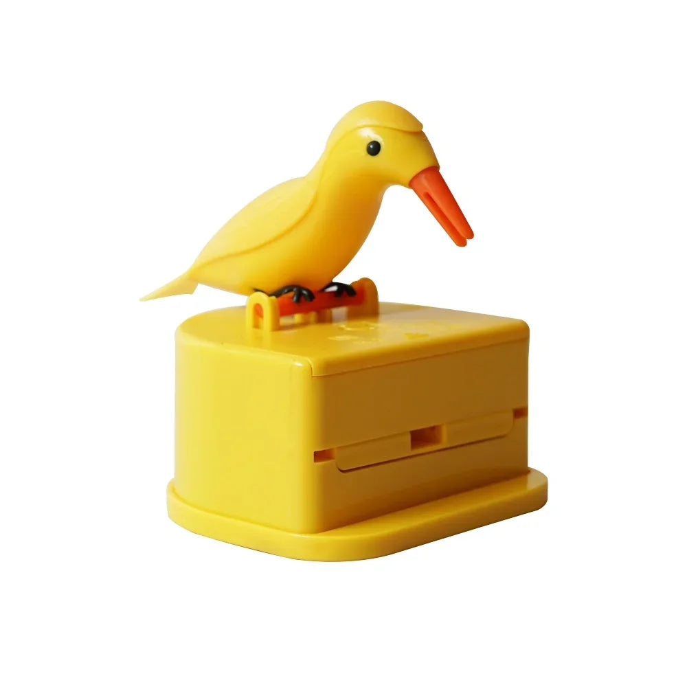 Bird Toothpick Container Automatic Dispenser Toothpick Holder Home Decoration Kitchen Accessories