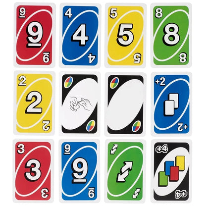 ONE FLIP! Board Games Playing Cards UNO Harry Narutos TOTORO Christmas Card Table Game for Children Adults Kid Birthday Gift Toy