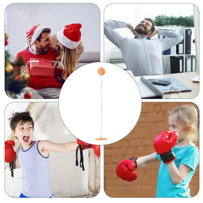 Standing Punching Bag Freestanding Punching Ball Hand-Eye Coordination Workout Kit Boxing Training Equipment Punching Bag With