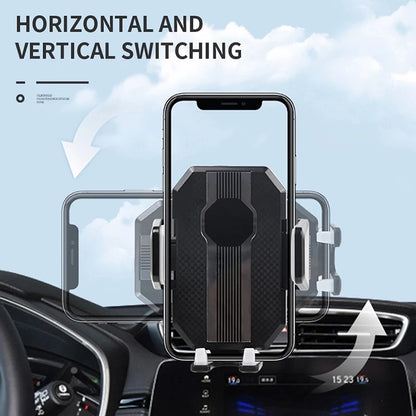 Phone Mount For Car Center Console Stack Super Adsorption Phone Holder On-Board Suck Support Clamp Bracket Universal