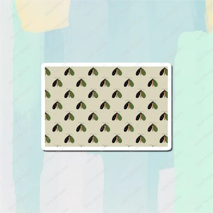 Pastel Moths 5PCS Stickers for Living Room Bumper Anime Cute Kid Car Art Print Window Home Decor
