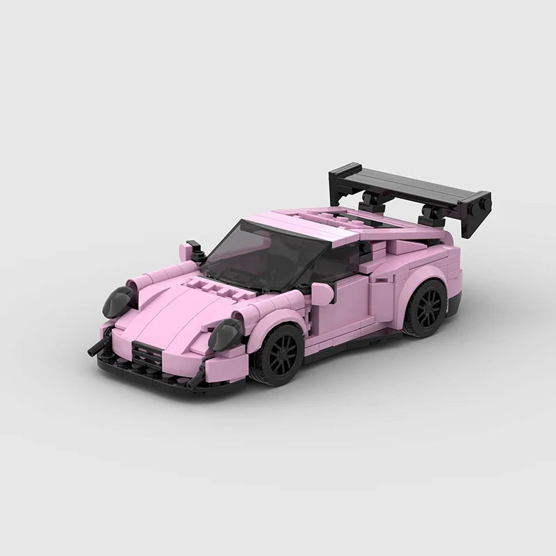 Racing Car City Speed Champions Sports Model Building Blocks DIY Bricks MOC Toy Classic Rally Super Racers Vehicle f1 technique