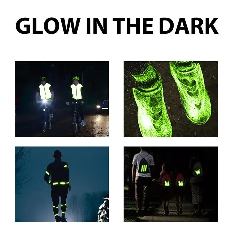 100ml Reflective Night Spray Paint For Night Riding Glow-in-The-Dark Paint Bright Spray Paint For Fabric Bicycles Skateboards
