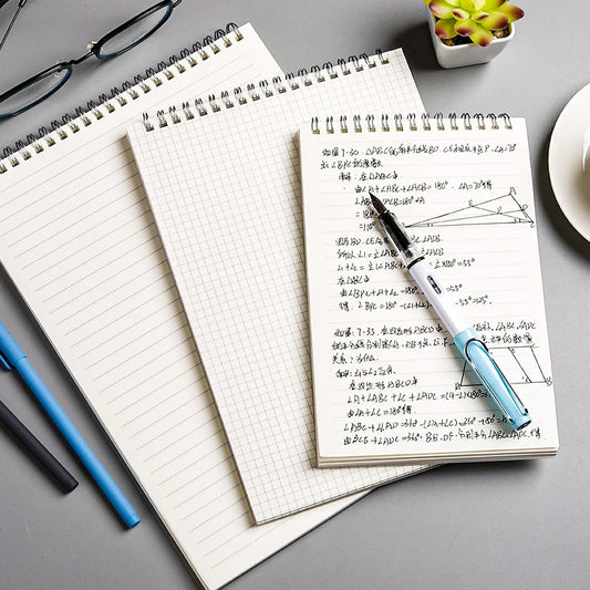 1 agenda planificadora A5, cuaderno en espiral, horarios, plan diario, lista de tareas, bloc de notas grueso, material escolar de oficina, papelería