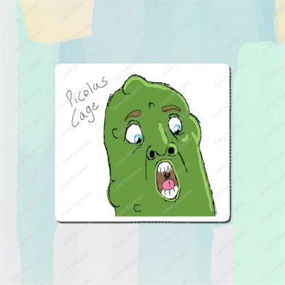 Picolas Cage 5PCS Stickers for Living Room Bumper Anime Cute Kid Car Art Print Window Home Decor