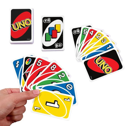 ONE FLIP! Board Games Playing Cards UNO Harry Narutos TOTORO Christmas Card Table Game for Children Adults Kid Birthday Gift Toy