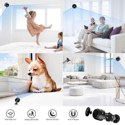 Caméra de surveillance Wifi Caméra audio intérieure sans fil HD 1080P CCTV Caméra de protection de sécurité vidéo Moniteur IP Wifi