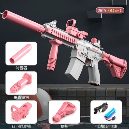 Summer hot selling wholesale prices for children's water gun toys, space science fiction designs, electric water guns, water bat