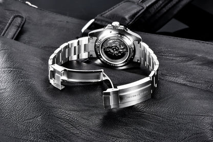 PAGANI DESIGN Men's Mechanical Wristwatches Luxury Brand Mens Watch NH35 100m Waterproof Sapphire Diving Watch reloj hombre