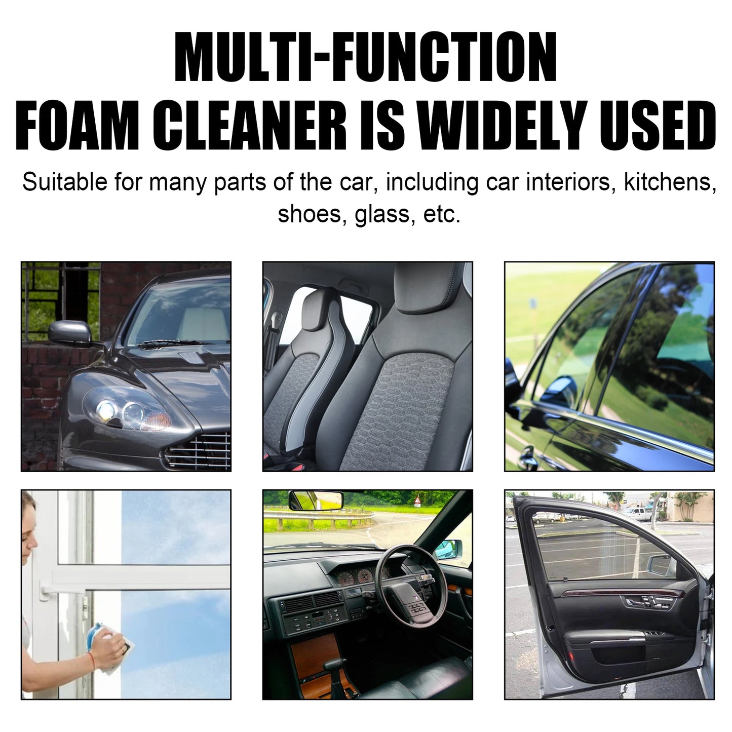 Rayhong Car Spray Cleaner 120ml Liquid Multi-Purpose Car Cleaner Spray Protective Powerful Automotive Cleaning Spray For Alloy