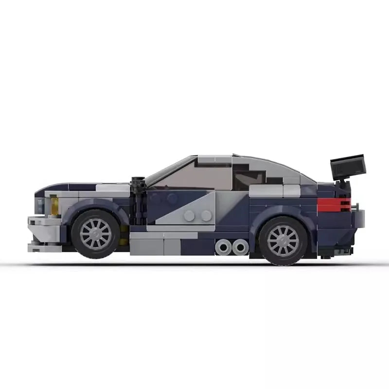 Bricklink Technical Car City Speed Champions M3 E30 E36 E46 GTR 635CSi 850CSi Vehicles Sets Building Blocks Toys Children Gift