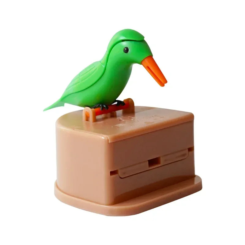 Bird Toothpick Container Automatic Dispenser Toothpick Holder Home Decoration Kitchen Accessories