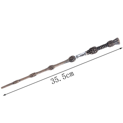 24 Kinds of Metal Core Magic Harried Wands Malfoy Voldmort Hermione Ron Bellatrix McGonagall Magical Potter Wand Box