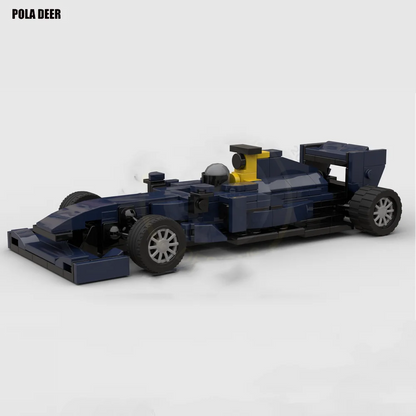Poladeer 250 Pcs F1 Formula RB7 Racing Car Creative Design Assembly Custom Building Blocks Puzzle Model Boy Toy Holiday Gift