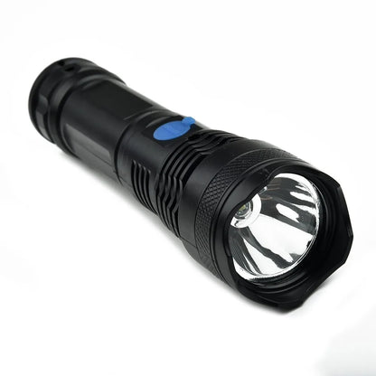 Super Bright LED Scuba Diving Flashlight P50 Underwater Waterproof UCB Rechargeable-Tactical Torch Lamp Spearfishing Lantern