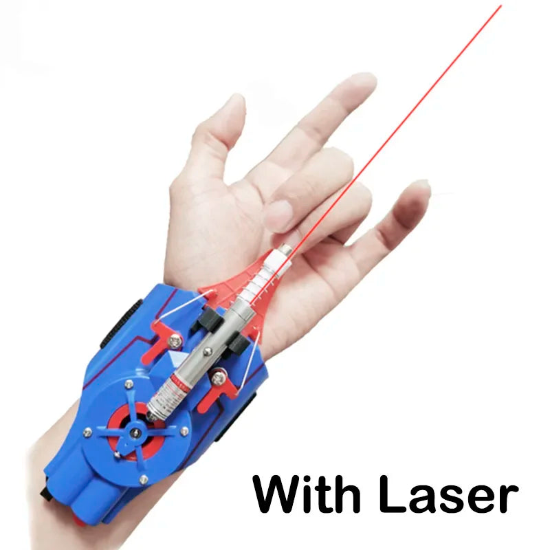 Spiderman Web Shooter ML Legends Spider Man Action Figure Wrist Cobweb Launcher Gloves Accessories Props Toys Gift for Children