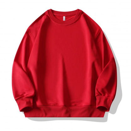 Plain Sublimation Sweatshirt Unisex Wholesale Baggy Black Hoodies Men Sweat Shirt Crew Neck Sweatshirt Men Moletons Masculinos
