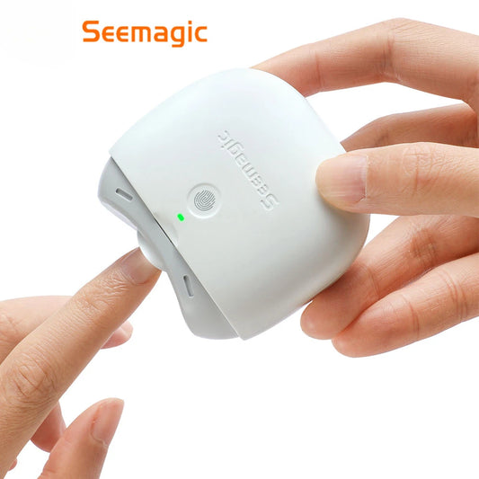 Seemagic Electric Automatic Nail Clippers Pro with light Trimmer Nail Cutter Manicure For Baby Adult Care Scissors Body Tools