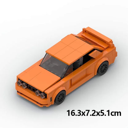 Bricklink Technical Car City Speed Champions M3 E30 E36 E46 GTR 635CSi 850CSi Vehicles Sets Building Blocks Toys Children Gift