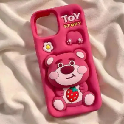 Stitch Phone15promax cute mobile phone case Apple 14/13 silicone 12 all-inclusive 11 soft 15 cartoon couple protective case