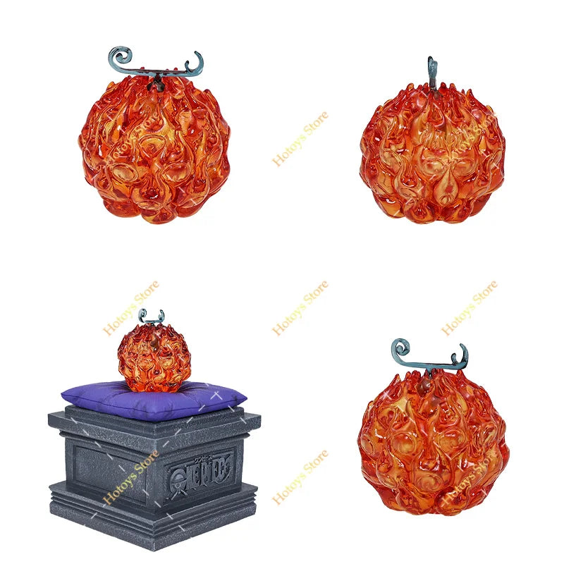 22 Styles One Piece Devil Fruit Figuer GK Eustass Kid Magnet Magnet Kaidou Fish Fish Luffy Gum Gum Fruit Collectible Model Toys