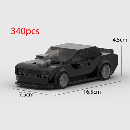 2022 Hot MOC Speed City Car Champion Racer Classic Supercar Building Blocks Brick Racing Super Technique Creative Garage DIY Set