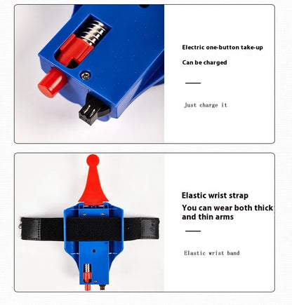 2024 New Spider Man Web Shooters Wrist Launcher Shooters Hot Peter Parker Cosplay Props Shooting Device Toy Set Boy Toy Gift