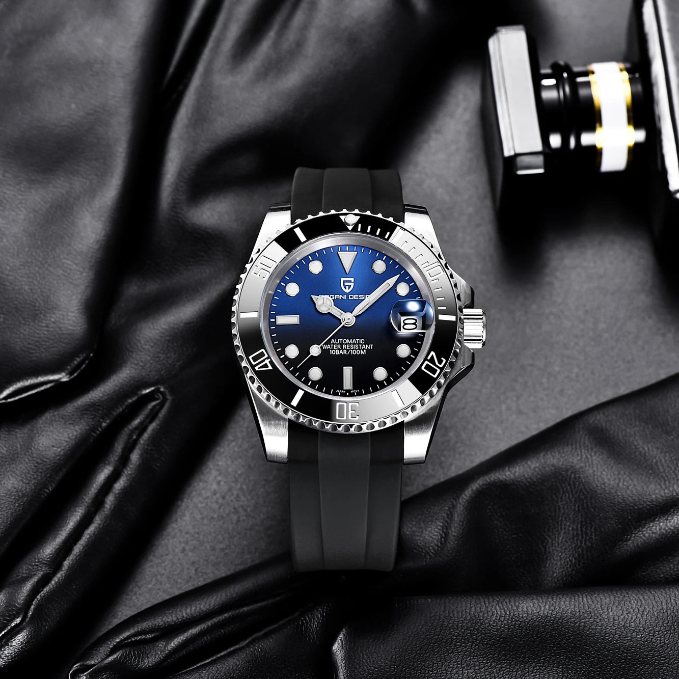 Pagani Design 2024 New NH35 Luxury Men's Automatic Mechanical Watch Top of the line Sapphire Stainless Steel Waterproof Sport 10