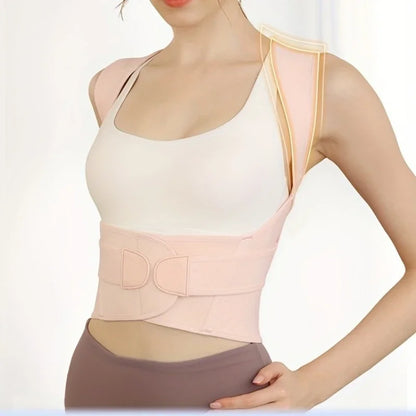 Faja correctora de postura para la espalda, correa de soporte ajustable para la espalda para prevenir la distorsión de la columna vertebral y la joroba, adecuada para hombres y mujeres
