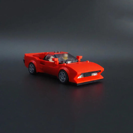 341PCS MOC 288 GTO - Speed Champions 8 Studs Wide Building Blocks Racing DIY Assembly Model Toy Brick Children's Birthday Gifts