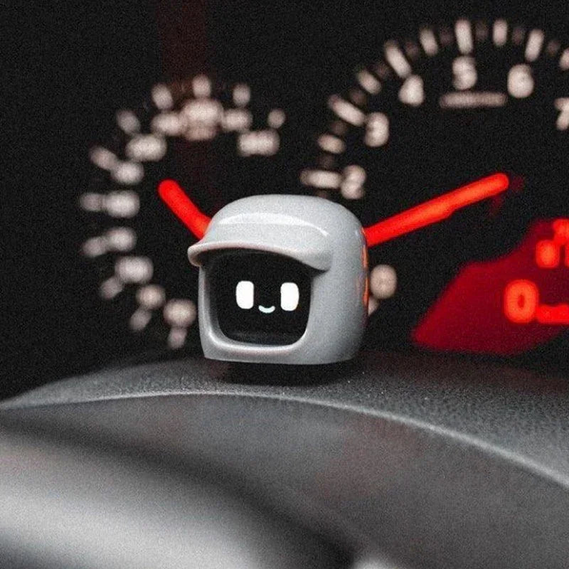Universal Mochi Robot Edit Mounted On Third Generation Original 'Mood Party' Jdm Voice Start Festive Gift Car Decoration