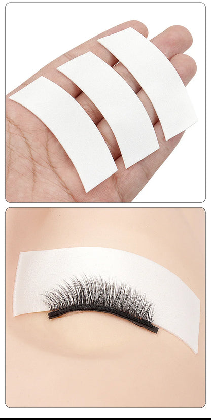 110 piezas/rollo de almohadillas de espuma micro para los ojos, cintas para extensiones de pestañas, accesorios de maquillaje, suministros para levantamiento de pestañas, almohadillas de espuma micro para debajo de las pestañas