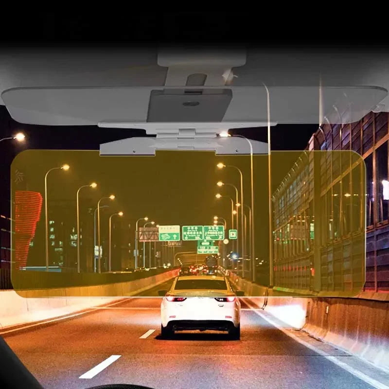 2 in 1 Car Sun Visor Goggle Night Vision Driving HD Anti Sunlight Dazzling Day Mirror Anti-UV Auto Interior Mirrors Sunshades