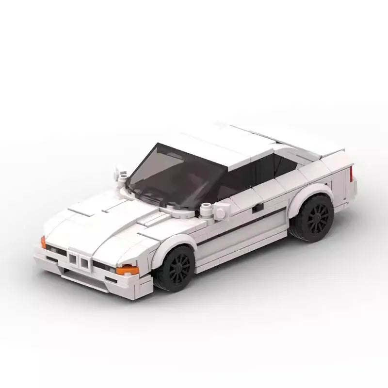 Bricklink Technical Car City Speed Champions M3 E30 E36 E46 GTR 635CSi 850CSi Vehicles Sets Building Blocks Toys Children Gift