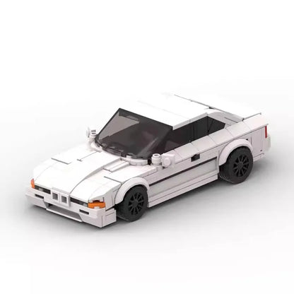 Bricklink Technical Car City Speed Champions M3 E30 E36 E46 GTR 635CSi 850CSi Vehicles Sets Building Blocks Toys Children Gift