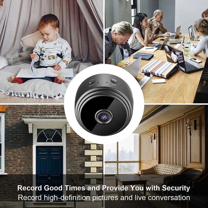 Caméra de surveillance Wifi Caméra audio intérieure sans fil HD 1080P CCTV Caméra de protection de sécurité vidéo Moniteur IP Wifi