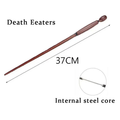 36 Styles Harry Magic Wand Resin Material Built in Steel Core Dumbledore Staff Cosplay Voldemort Props Christmas Gift Kid