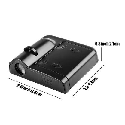 1/2pc Magnetic LED Car Badge HD Wireless Welcome Light Laser Projector Auto Accessories For Mazda Axela Atenza MS Speed CX-3 MPS