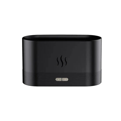 Perfume Humidifier Ultrasonic Air Humidifier With LED Lighting Simulation Colorful Flame Fragrance Machine