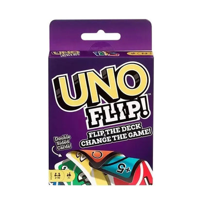ONE FLIP! Board Games Playing Cards UNO Harry Narutos TOTORO Christmas Card Table Game for Children Adults Kid Birthday Gift Toy