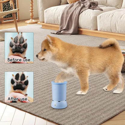 Portable Dog Paw Cleaner Time-Saving Solution pet paw cleaner All-Purpose Paw Cleanser Remove Dust for Labradors