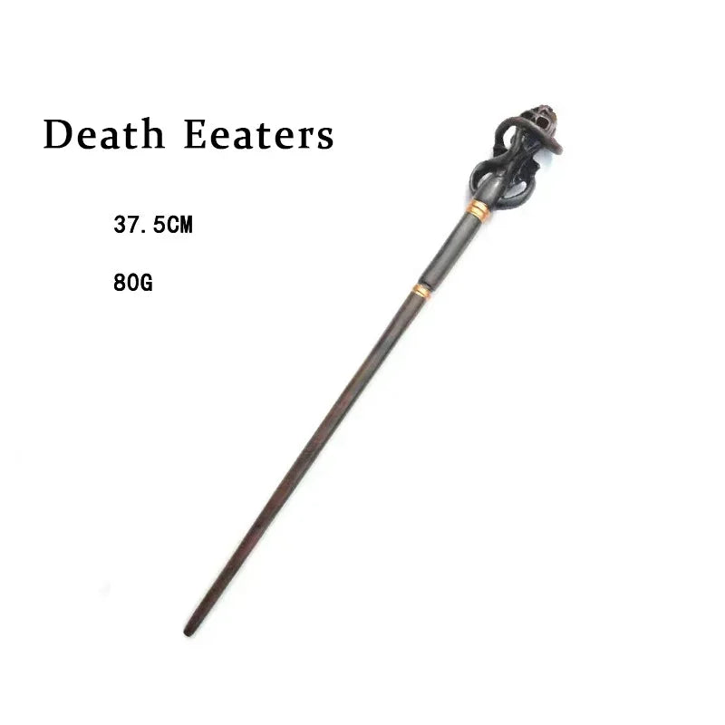 36 Styles Harry Magic Wand Resin Material Built in Steel Core Dumbledore Staff Cosplay Voldemort Props Christmas Gift Kid