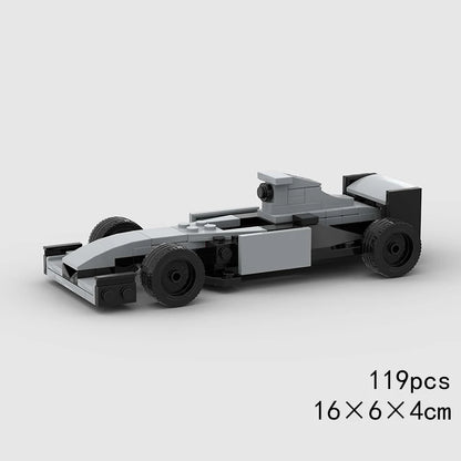 Racing Car City Speed Champions Sports Model Building Blocks DIY Bricks MOC Toy Classic Rally Super Racers Vehicle f1 technique