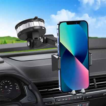 360°Rotating Car Sucker Phone Holder Driving Car Phone Stand Bracket Universal GPS Navigation Mount For iPhone Xiaomi Samsung