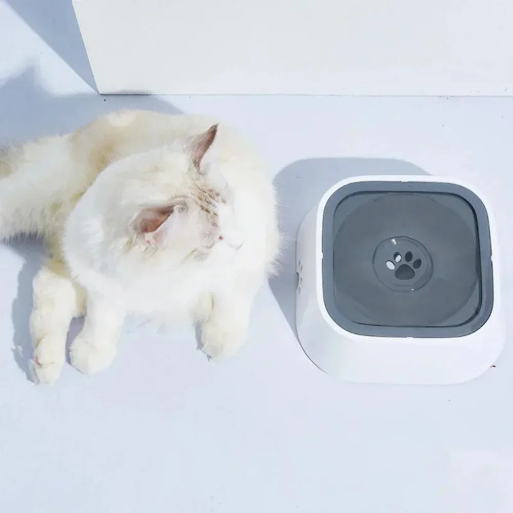 No Spill Water Bowl Dogs Slow Feeder Drinking Water Bowl for Messy Drinkers No Drip No Splash Water Bowl for Pets