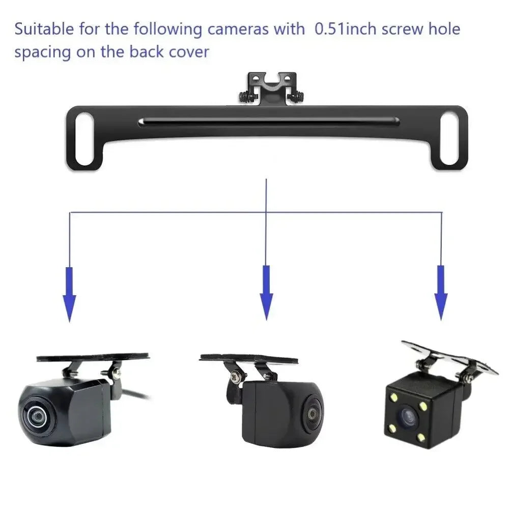 4led Car Rear View Backup Camera 4.3inch HD Display LCD Monitor Parking System Full Set For Pickup Van RV Easy Installation