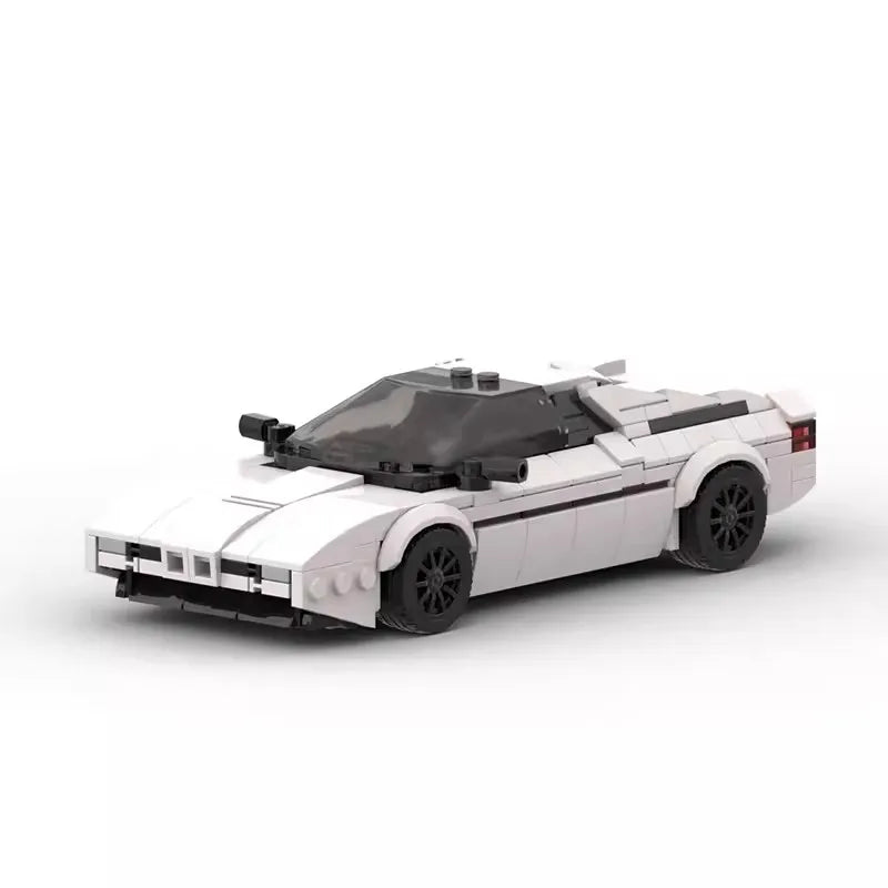 Bricklink Technical Car City Speed Champions M3 E30 E36 E46 GTR 635CSi 850CSi Vehicles Sets Building Blocks Toys Children Gift