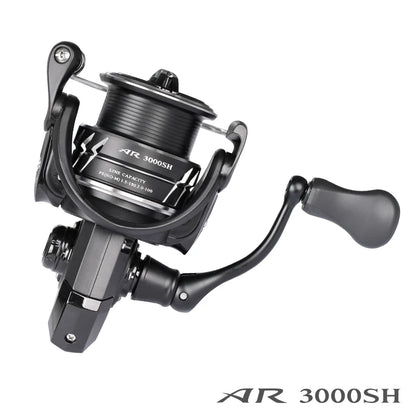 TSURINOYA NEW Spinning Fishing Reel ARTEMIS 800 1500S 2500SH 3000SH Shallow Spool Versatile Long Casting Reel High Speed Wheel